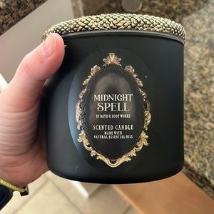 Midnight spell candle